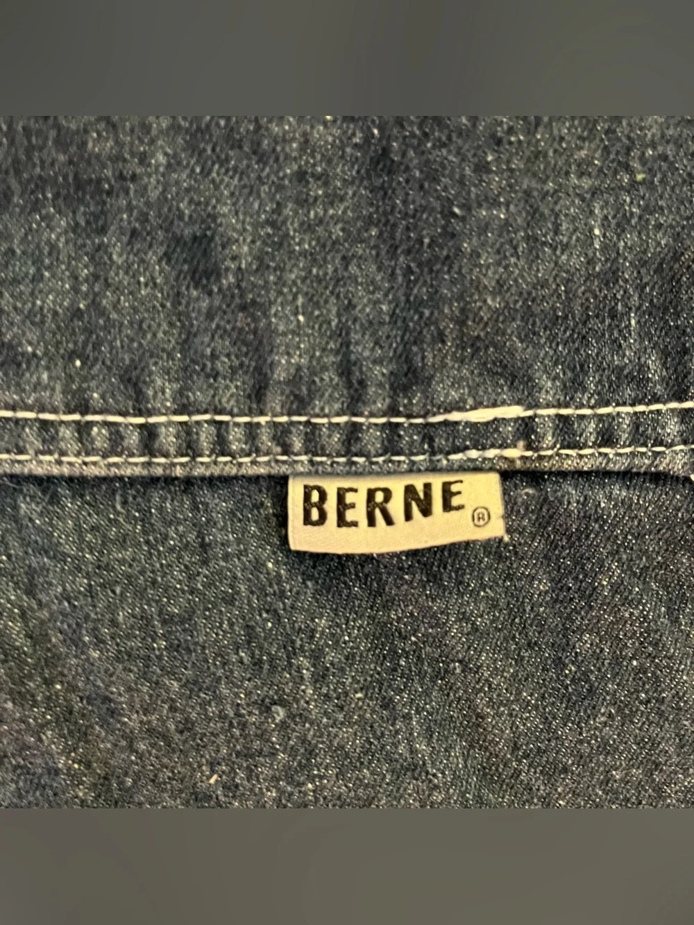 Berne Men's Heritage Denim Bib Overalls B1212DN Dark Wash Workwear NWOT 40x34